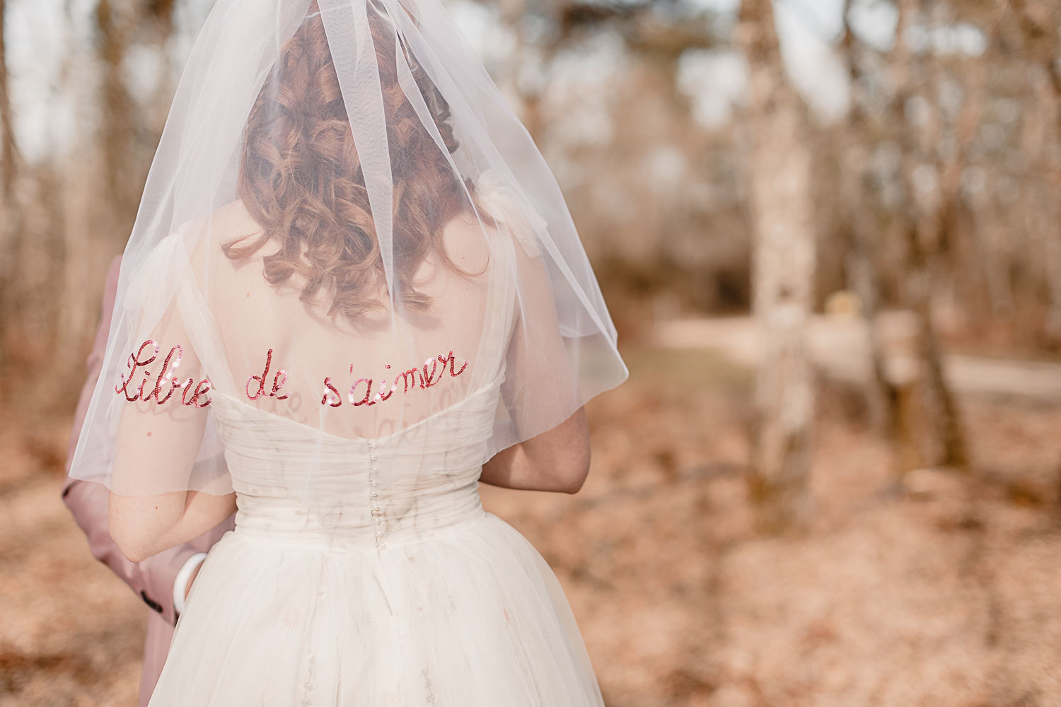 voile de mariée personnalisé