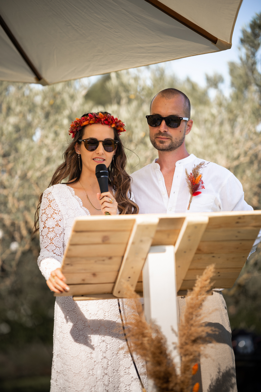 mariage surprise boho et coachella