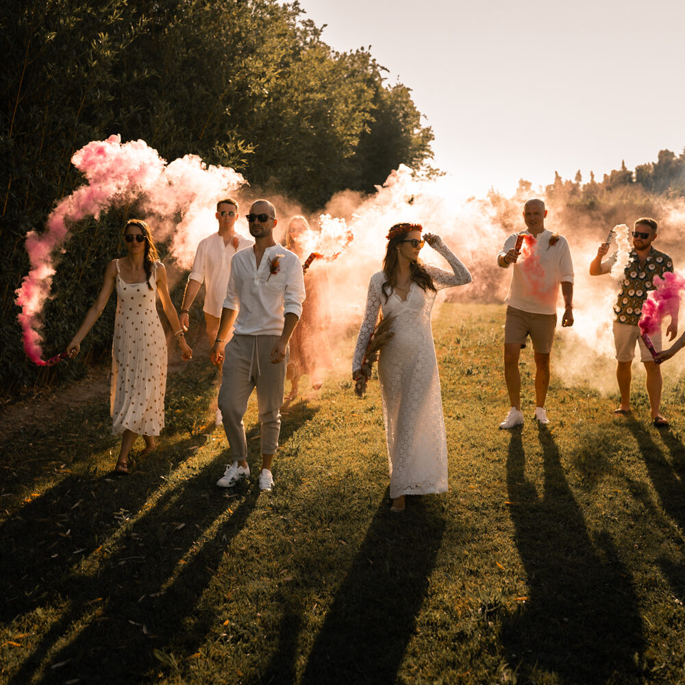 Un mariage surprise inspiré de Coachella