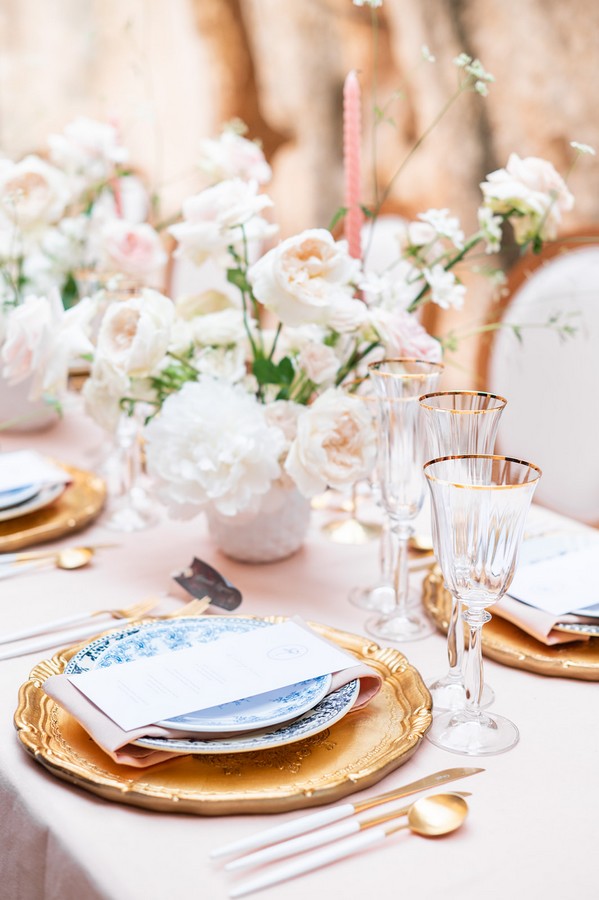 Mariage couture au Château de Mille dans le Luberon