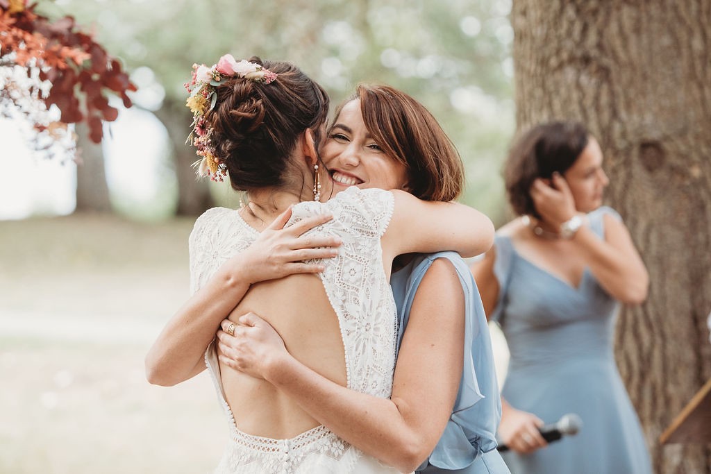 mariage coloré en combi vw à Toulouse