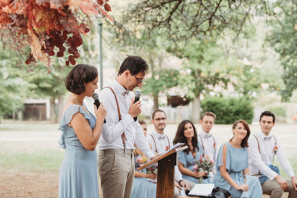 mariage coloré en combi vw à Toulouse