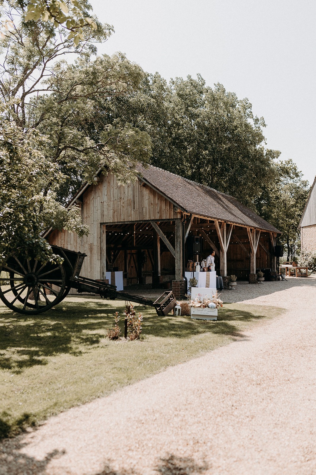 Un mariage romantique à La Ferme du Coudray dans le Perche