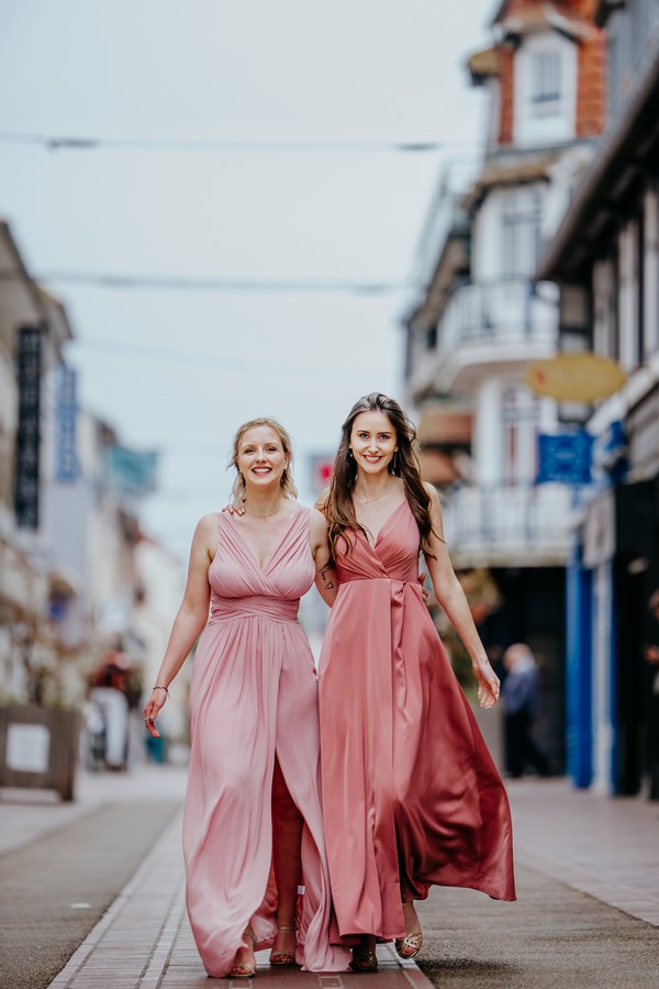 robes de demoiselles d'honneur rose pastel - majolierobe - julienbrichephotographe