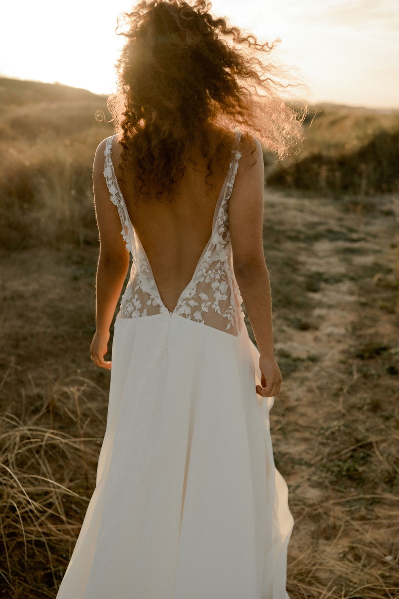 Elodie Groux - créatrice de robes de mariée modernes à Troyes