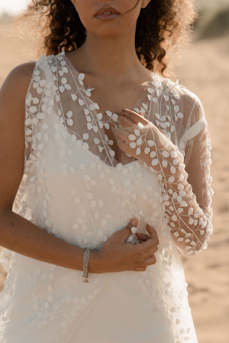 Elodie Groux - créatrice de robes de mariée modernes à Troyes