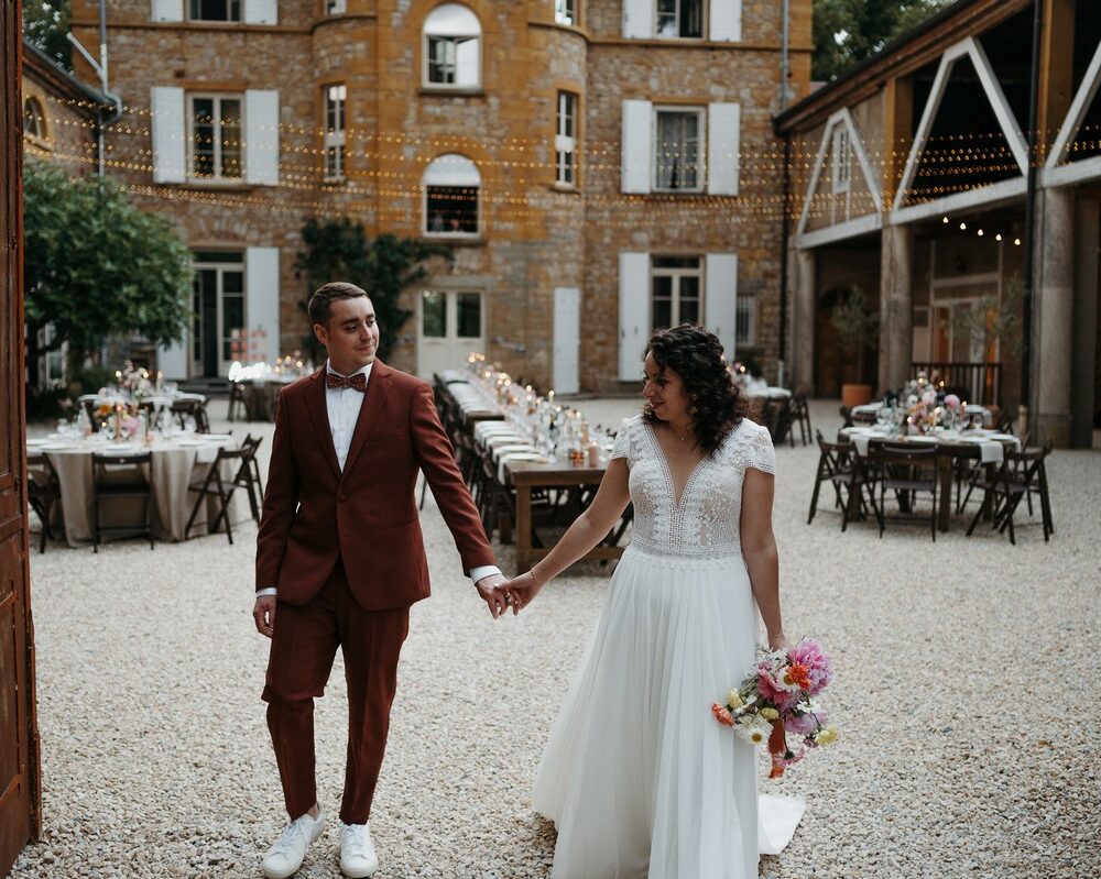 Un mariage en plein air au Domaine de Tourieux près de Lyon