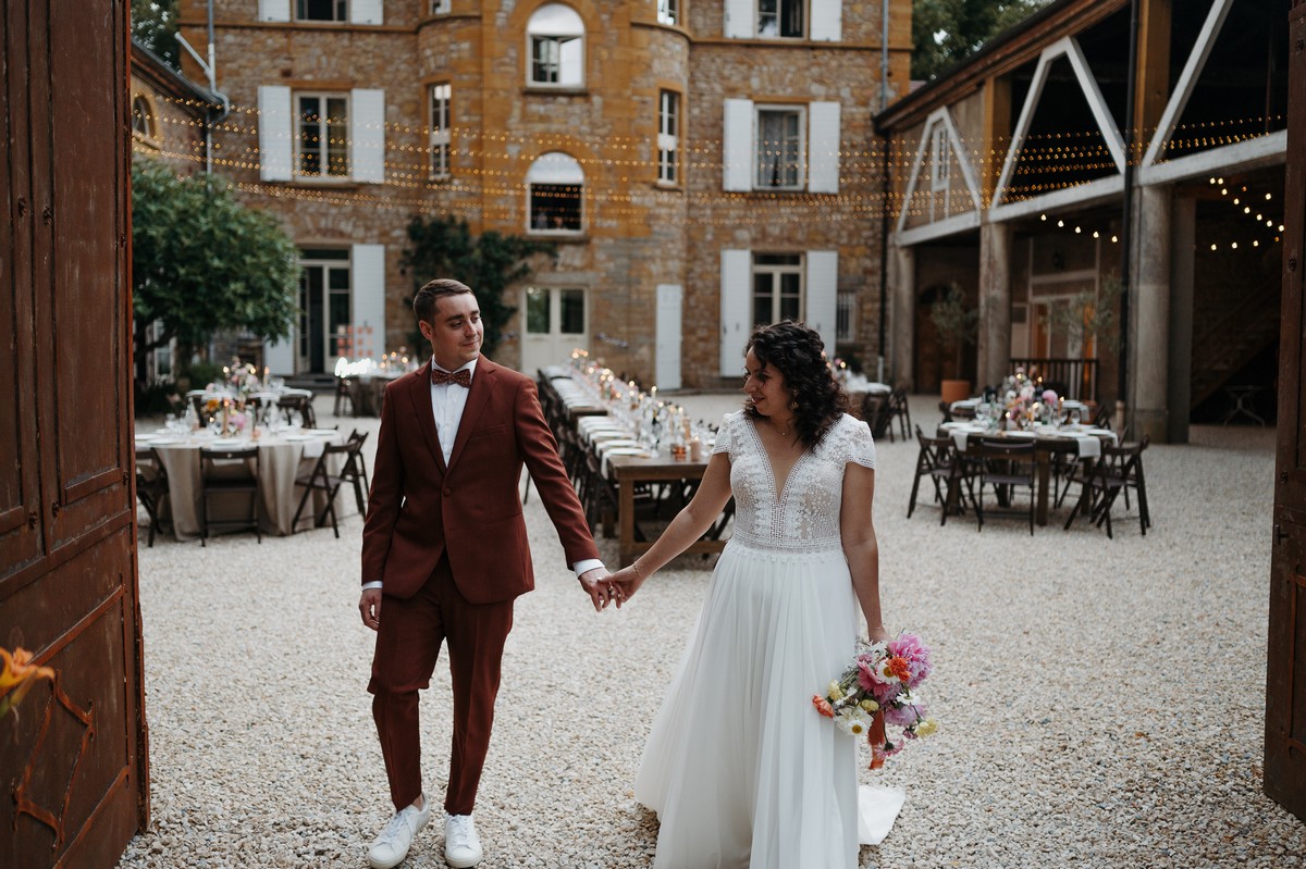 Mariage en plein air au Domaine de Tourieux près de Lyon