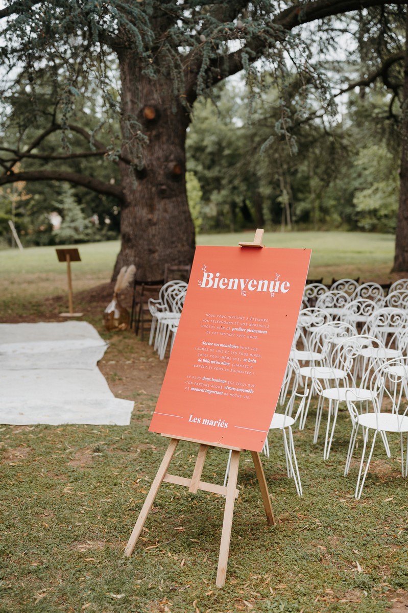 Mariage en plein air au Domaine de Tourieux près de Lyon