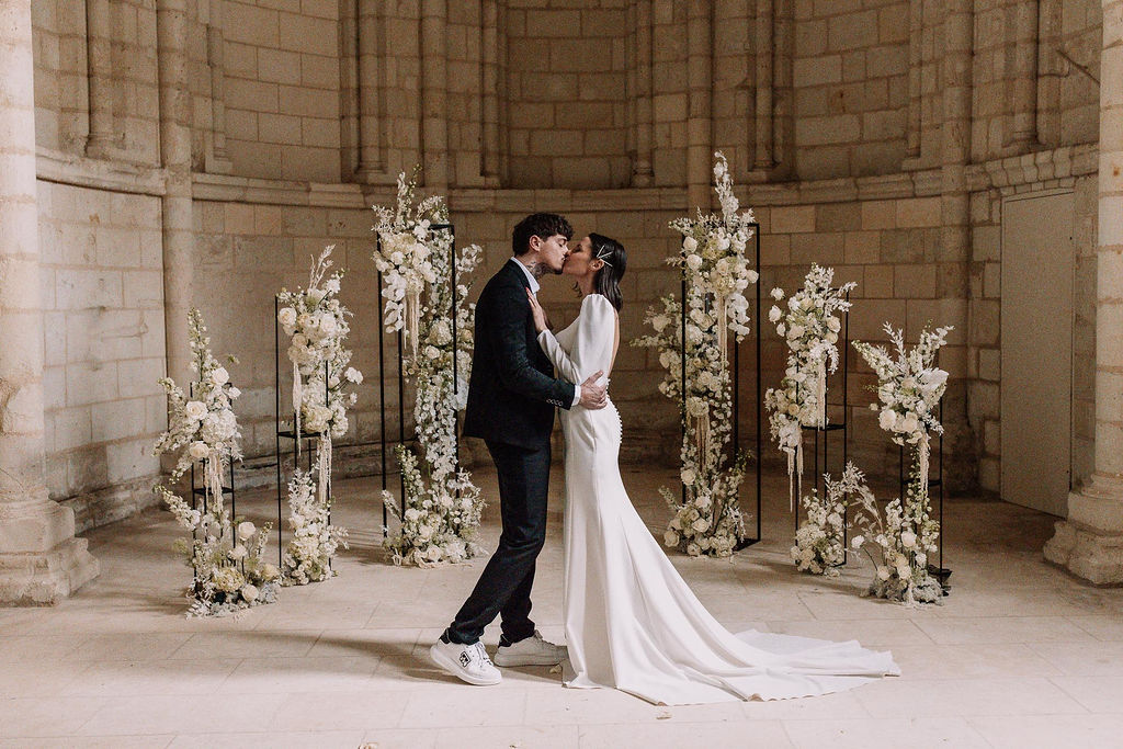 mariage-noir-blanc-abbaye-de-fontevraud