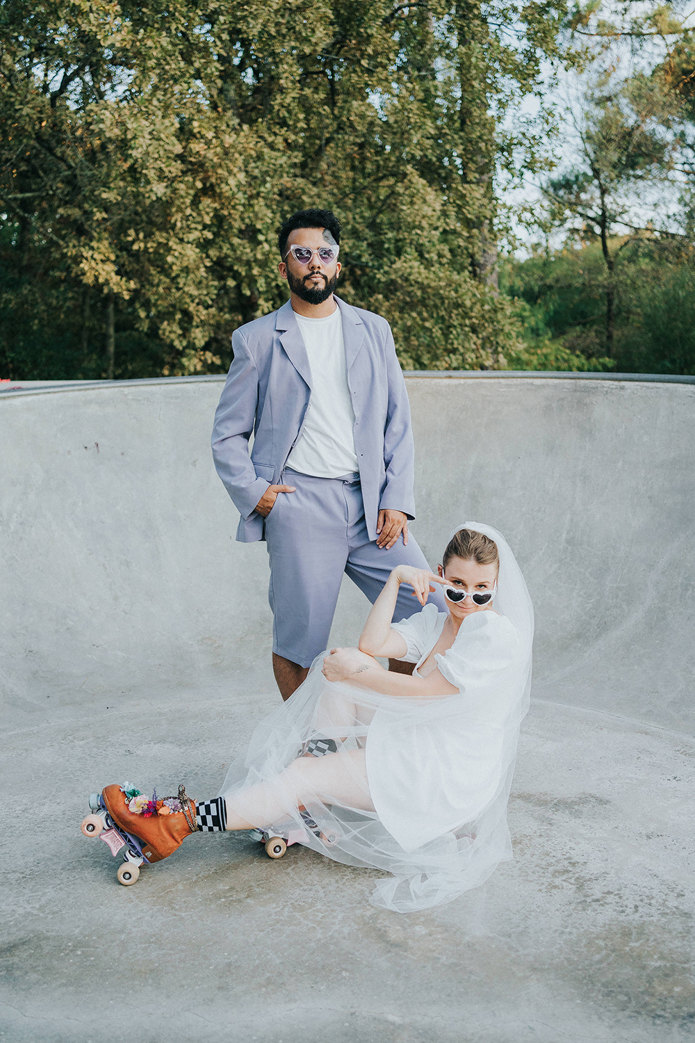 mariage roller millénials années 90