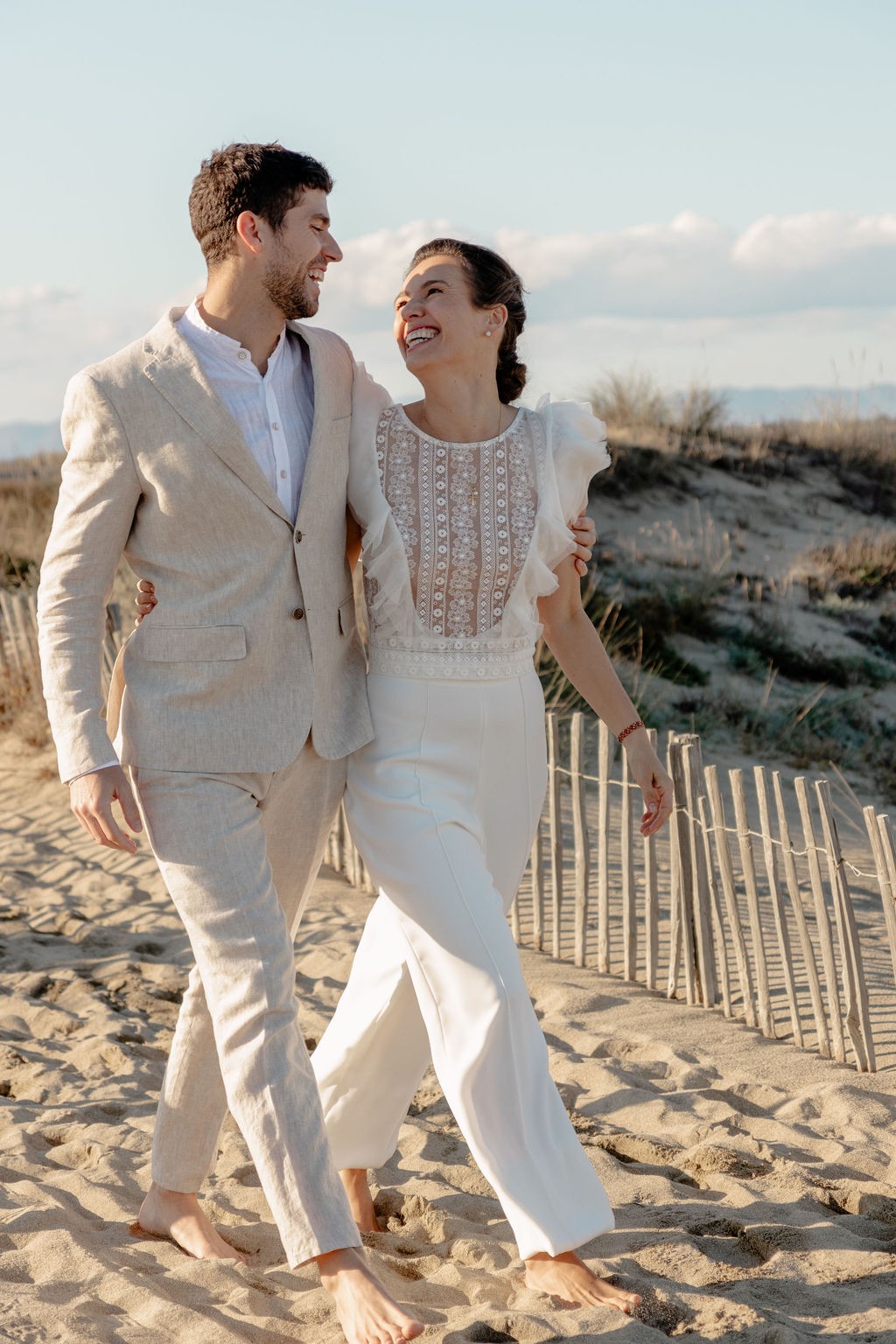 demande en mariage chic sur la plage