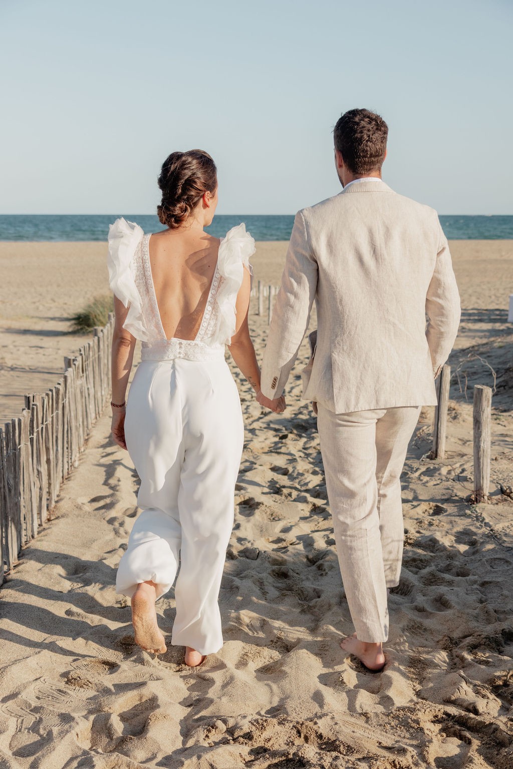 demande en mariage chic sur la plage