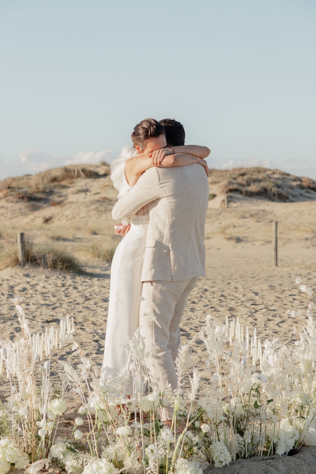 demande en mariage chic sur la plage