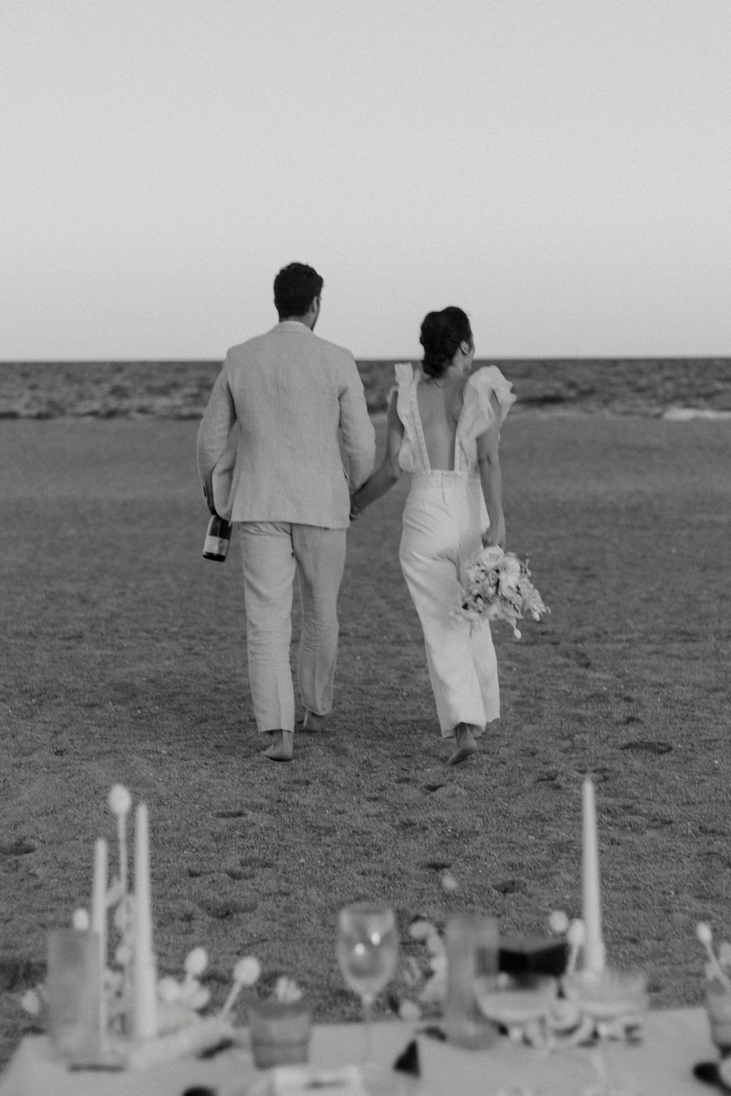 demande en mariage chic sur la plage