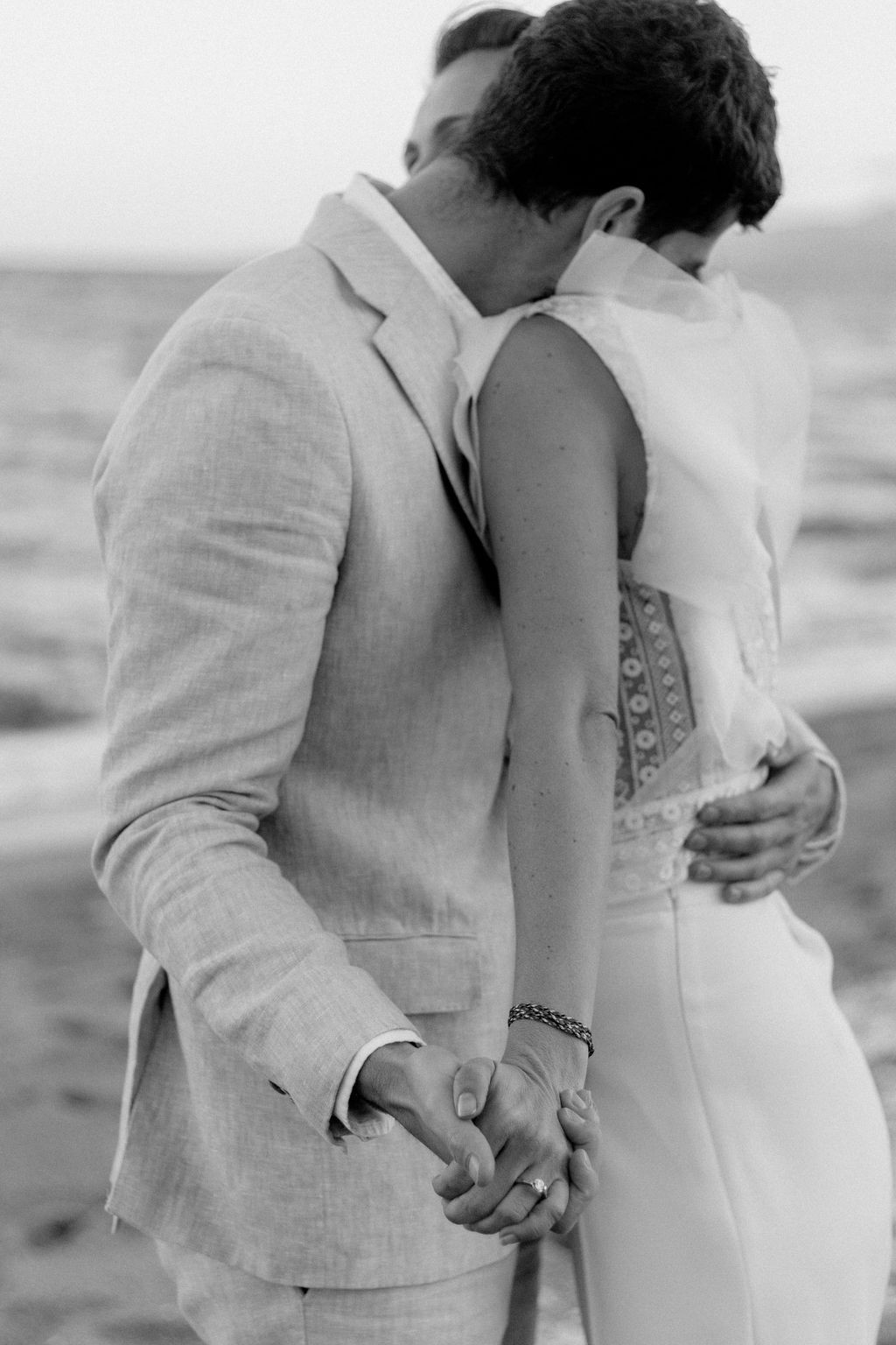 demande en mariage chic sur la plage