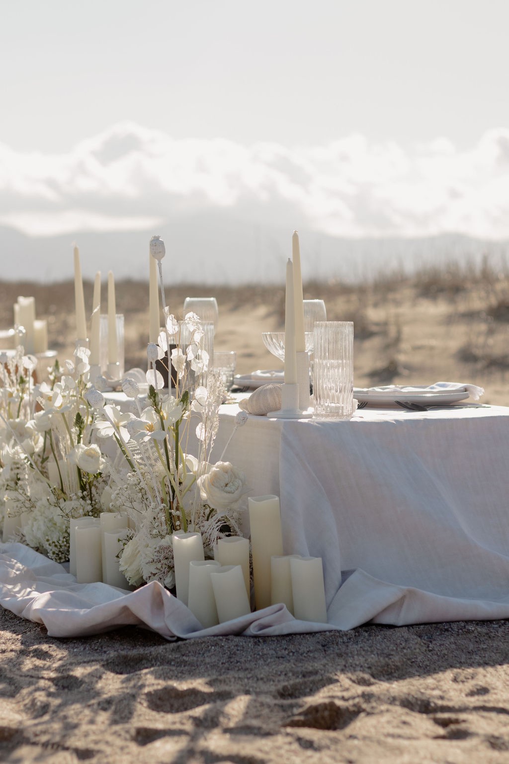 demande en mariage chic sur la plage