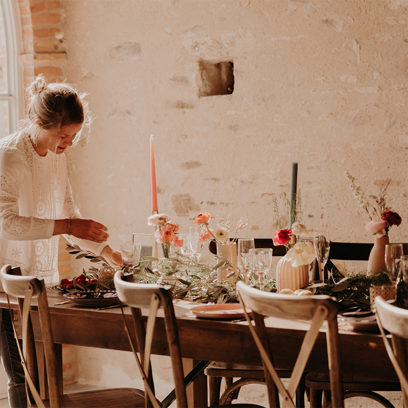 Ô Bonheur des Dames sublime et décore votre mariage