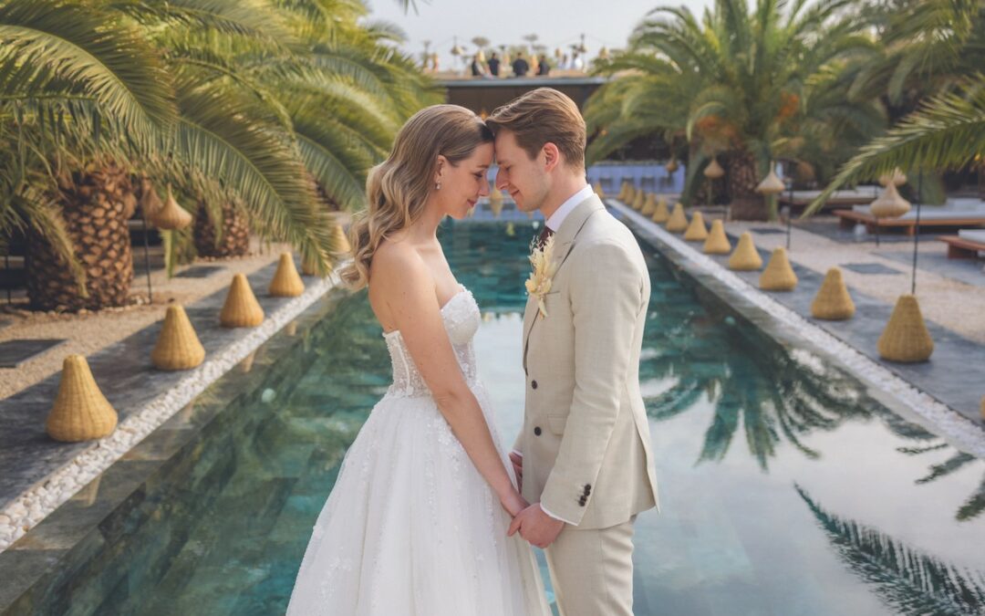 Le mariage bohème de M et M à la Villa Taj Marrakech