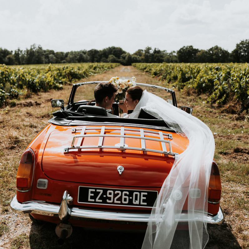 Un mariage à la Seigneurerie du Bois Benoist dans le vignoble nantais