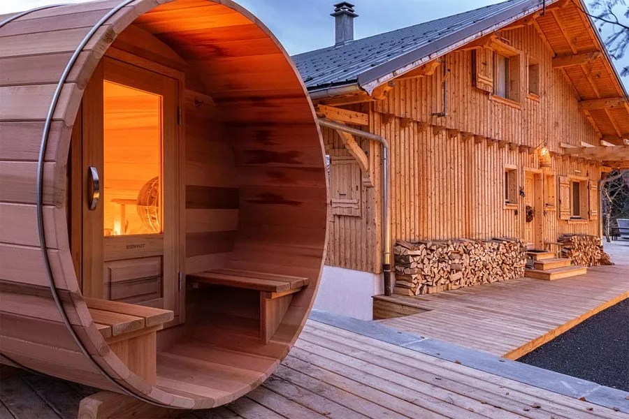 chalet-luxe-haute-savoie-sauna