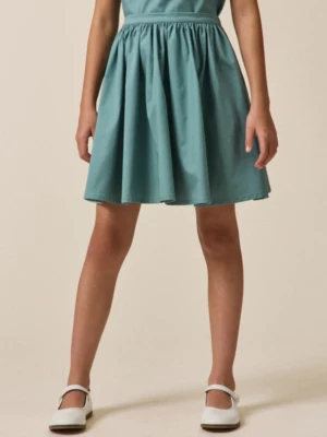 jupe-verte-fille-ceremonie-cyrillus