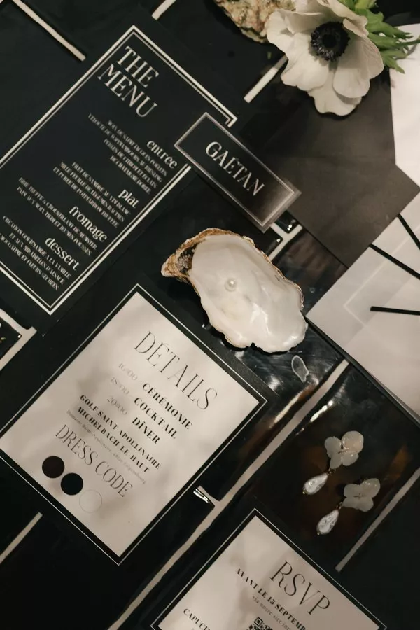 mariage-hiver-noir-blanc-vert-suisse-©lucileKPhotographie (3)