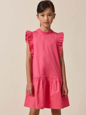 robe-rose-fuschia-ceremonie-fille-cyrillus