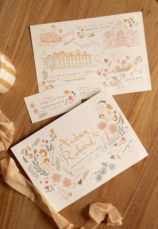 faire-part-illustré-lacocottencarton-©poppyblossom