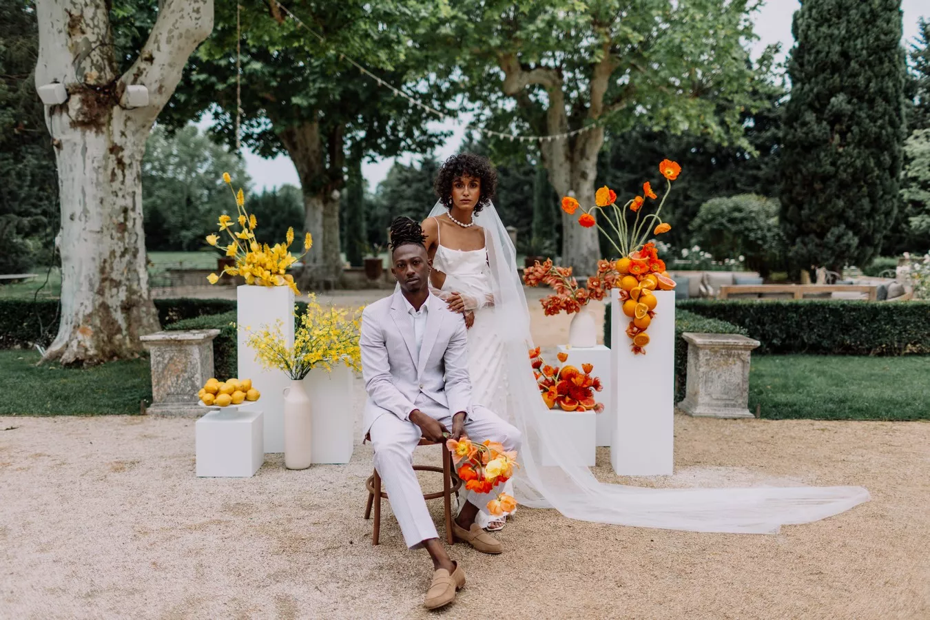 mariage-coloré-orange-et-jaune ©Les bandits (1)
