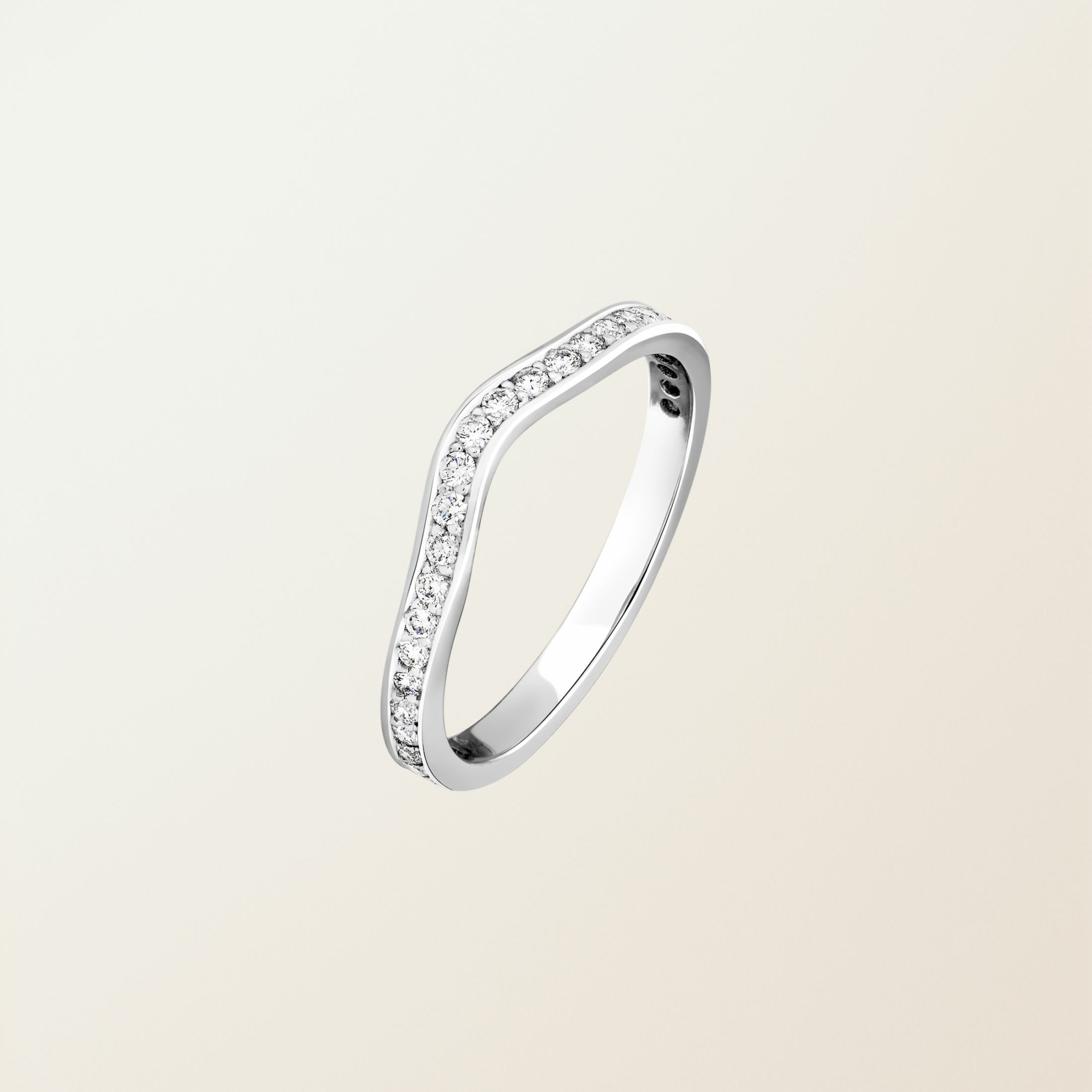 Alliance Madame or blanc et diamants, Gemmyo